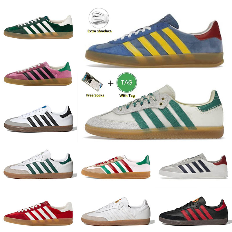 2023 New Quality Designer Gazelle Sneakers Shoes Light Blue Suede Wales Bonner Cream Green for Mens Women Original Samba Vegan Gazelles Trainers Sneakers, A1
2023 New Quality Designer Gazelle Sneakers Shoes Light Blue Suede Wales Bonner Cream Green for Mens Women Original Samba Vegan Gazelles Trainers Sneakers, A1