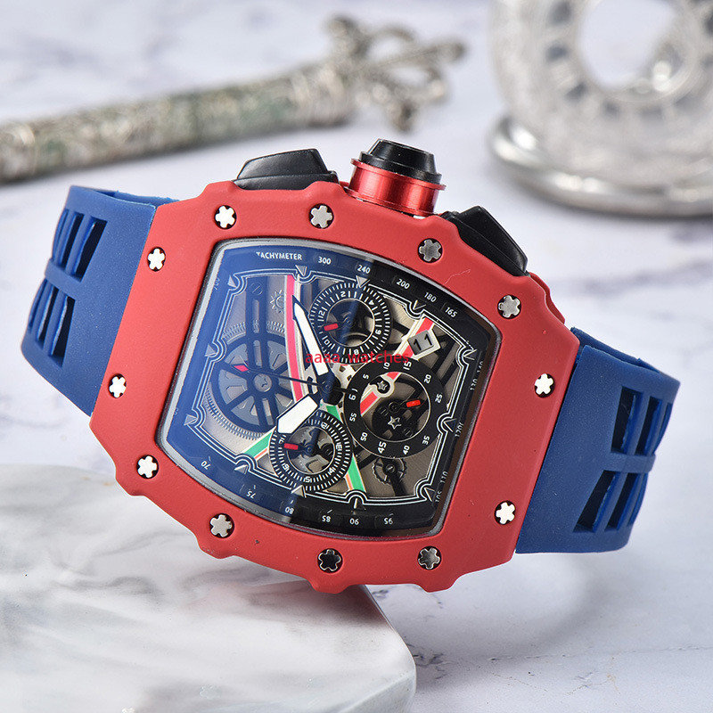 6-pins 2022 Automatic date watch limited edition men's watch top brand luxury full-featured quartz watch silicone strap 138
6-pins 2022 Automatic date watch limited edition men's watch top brand luxury full-featured quartz watch silicone strap 138