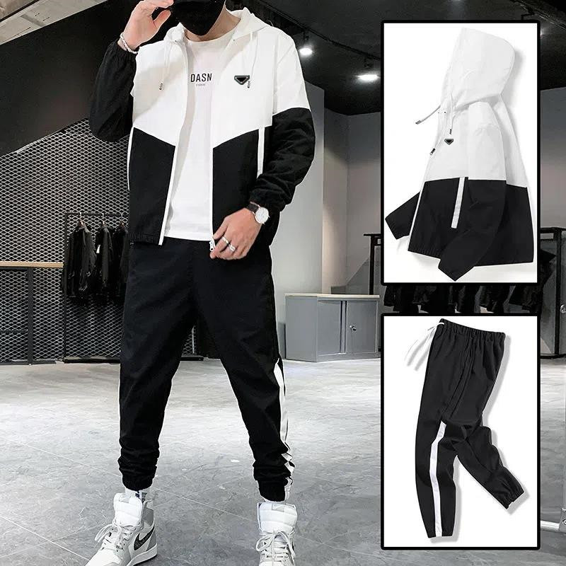 Pra Designers New Mens Tracksuits Fashion Brand Men Suit Spring Autumn Men's Two-Piece Sportswear Casual Style Suits
Pra Designers New Mens Tracksuits Fashion Brand Men Suit Spring Autumn Men's Two-Piece Sportswear Casual Style Suits