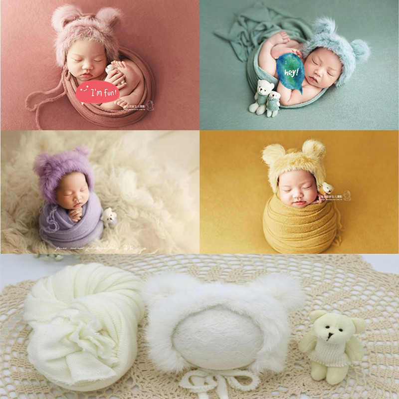Christening dresses 3pcs/set Newborn Photography Props Blanket Hat Baby Photography Wrap Props Bear Doll Baby Photo Accessories T221014, Light blue
Christening dresses 3pcs/set Newborn Photography Props Blanket Hat Baby Photography Wrap Props Bear Doll Baby Photo Accessories T221014, Light blue
