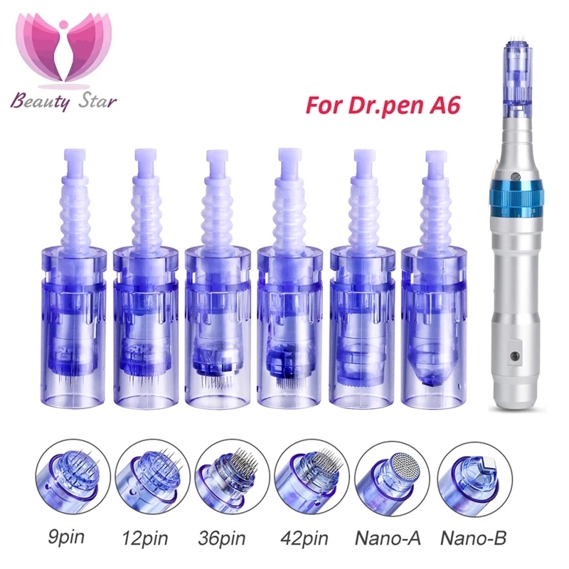 Tattoo Needles Beauty Star 10/50pcs Electric Derma Pen Needle 9/ 12/ 36/ 42/ Nano Cartridges Bayonet For Dr.pen Ultima A6 Micro 221022
Tattoo Needles Beauty Star 10/50pcs Electric Derma Pen Needle 9/ 12/ 36/ 42/ Nano Cartridges Bayonet For Dr.pen Ultima A6 Micro 221022