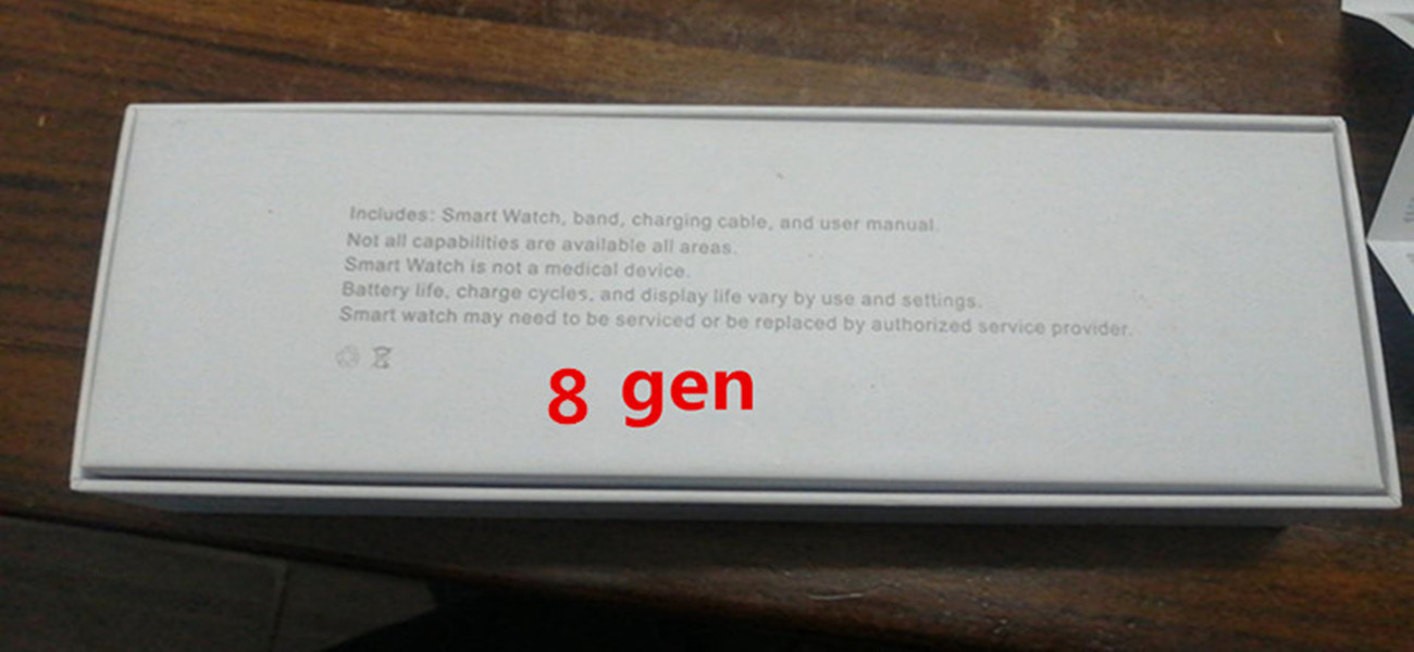 2022 free ship 44mm Smart Watch Series 8 Bluetooth 5.0 Wireless Charging with Serial Number Waterproof Wearable Device Heart Rate Blood Pressure Sleep Monitor ECG
2022 free ship 44mm Smart Watch Series 8 Bluetooth 5.0 Wireless Charging with Serial Number Waterproof Wearable Device Heart Rate Blood Pressure Sleep Monitor ECG
