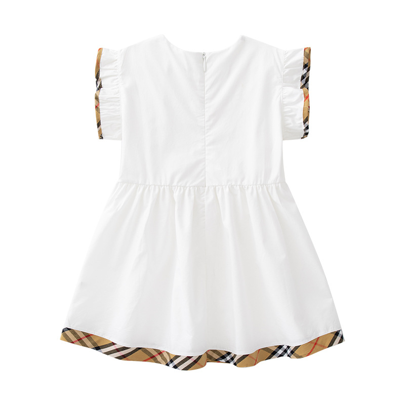 Children Casual Fashion Clothes Summer Dresses Infant Cotton Kids Baby Girls Princess Dress