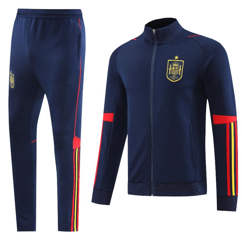 2022 2023 Spain soccer tracksuit chandal training suit 22 23 MORATA GAVI PEDRI ANSU FATI football tracksuits Espana camisetas futbol zipper jacket, Blue
2022 2023 Spain soccer tracksuit chandal training suit 22 23 MORATA GAVI PEDRI ANSU FATI football tracksuits Espana camisetas futbol zipper jacket, Blue