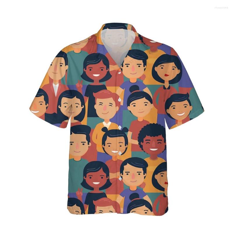 Men' Casual Shirts Jumeast 3d Cartoon Happy People Printed Lover Couple Hawaiian Funny Shirt Men Short Sleeve Mens Fashion Streetwear, 05
Men' Casual Shirts Jumeast 3d Cartoon Happy People Printed Lover Couple Hawaiian Funny Shirt Men Short Sleeve Mens Fashion Streetwear, 05