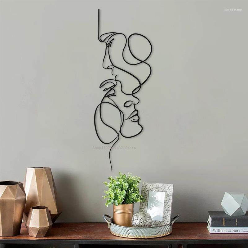 Decorative Figurines Nordic Metal Face Line Silhouette True Love Ornament Home Wall Art Sculpture Office Living Room Bedroom Couple
Decorative Figurines Nordic Metal Face Line Silhouette True Love Ornament Home Wall Art Sculpture Office Living Room Bedroom Couple