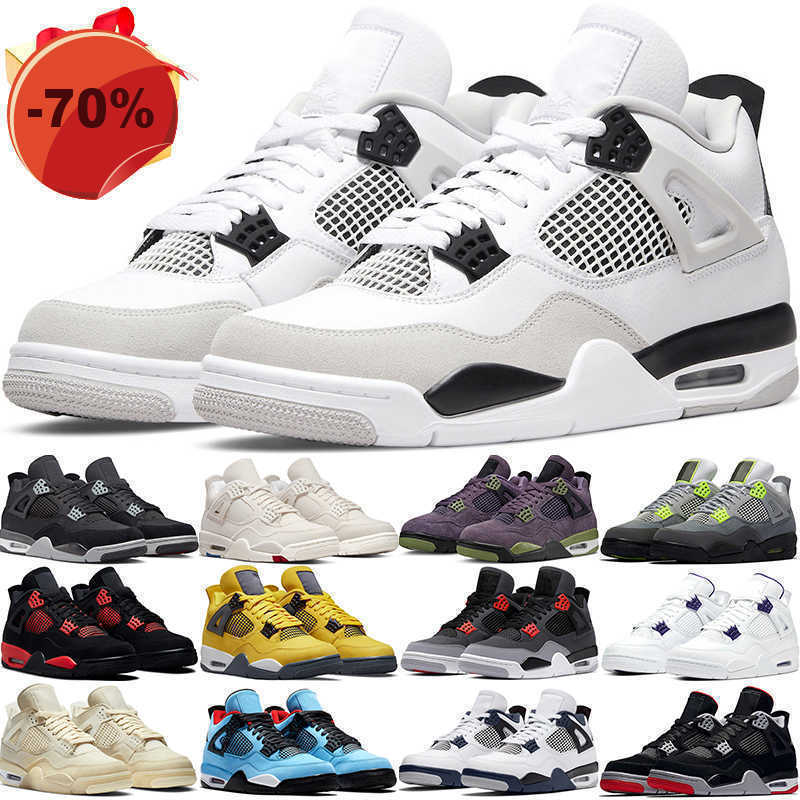 4 Retro Basketball Shoe 4s Military Black Blank Canvas University Blue White Cement Sail back cat mens trainer outdoor sports sneakers, # 7
4 Retro Basketball Shoe 4s Military Black Blank Canvas University Blue White Cement Sail back cat mens trainer outdoor sports sneakers, # 7