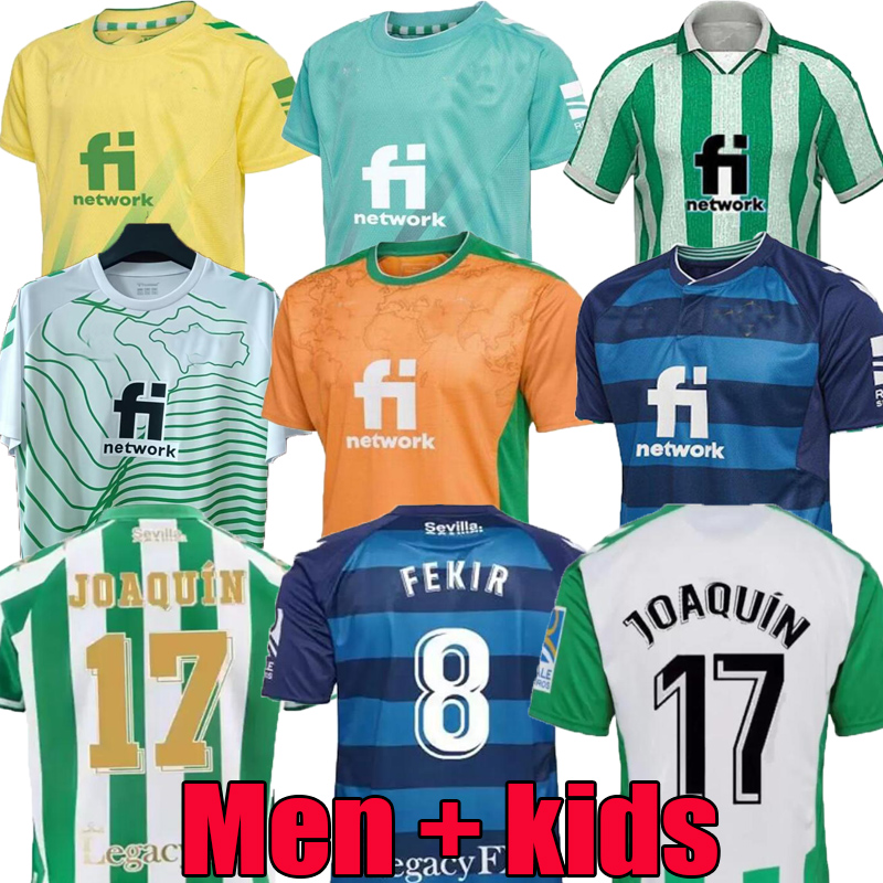 22 23 real Betis copa DEL rey FINAL soccer Jerseys JOAQUIN B.Iglesias camiseta de futbol Juanmi ESTADIO LA CARTUJA Fekir 2022 2023 home Blue goalkeeper foot kids
22 23 real Betis copa DEL rey FINAL soccer Jerseys JOAQUIN B.Iglesias camiseta de futbol Juanmi ESTADIO LA CARTUJA Fekir 2022 2023 home Blue goalkeeper foot kids
