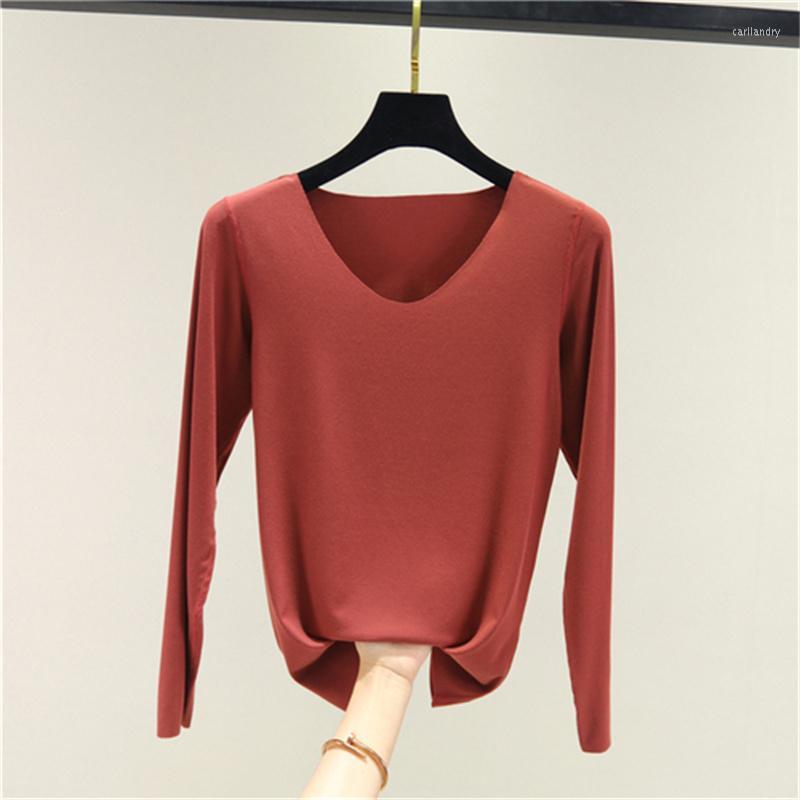Women's T Shirts Women's T-Shirt Women's Long Sleeve Shirt Modal Slim Fit V Neck Seamless One Piece Crop Top ShirtWomen's, Beige
Women's T Shirts Women's T-Shirt Women's Long Sleeve Shirt Modal Slim Fit V Neck Seamless One Piece Crop Top ShirtWomen's, Beige