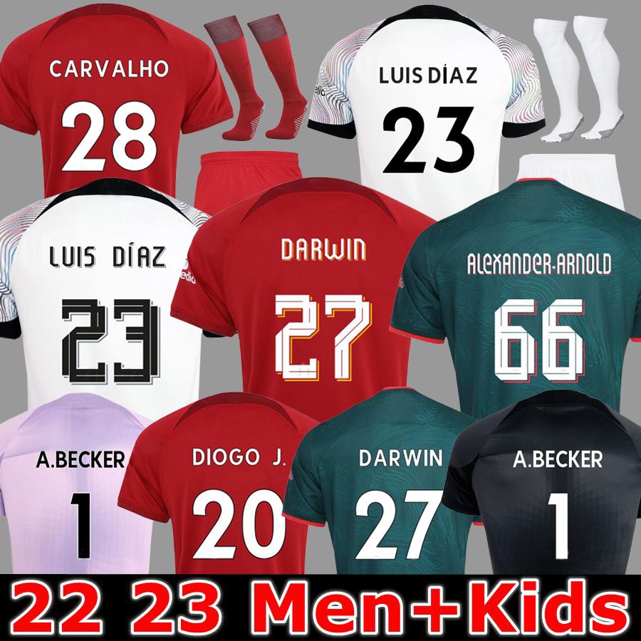 21 22 23 season home soccer jerseys 2022 2023 Mohamed FIRMINO Diogo A.BECKER Luis DIaz football shirts men kids kits uniforms Minamino Alexander Arnold HOME DARWIN 27, 22 23 away aldult
21 22 23 season home soccer jerseys 2022 2023 Mohamed FIRMINO Diogo A.BECKER Luis DIaz football shirts men kids kits uniforms Minamino Alexander Arnold HOME DARWIN 27, 22 23 away aldult