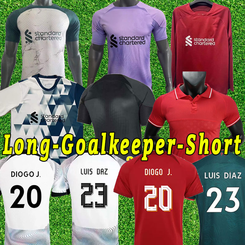 Goalkeeper 22 23 LiverP00L VIRGIL Soccer Jerseys 2022 2023 Carvalho FIRMINO THIAGO KONATE LVP Diogo Luis DIaz Mohamed MANE KEITA DARWIN RAMSAY Football Shirt POLO, Third
Goalkeeper 22 23 LiverP00L VIRGIL Soccer Jerseys 2022 2023 Carvalho FIRMINO THIAGO KONATE LVP Diogo Luis DIaz Mohamed MANE KEITA DARWIN RAMSAY Football Shirt POLO, Third