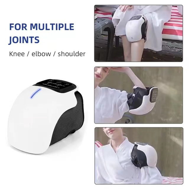Smart Hot Compress Knee Relaxing Massager Kneecap Treasure Laser Infrared Elbow Shoulder Massager Relive Joint Pain Stiffness
