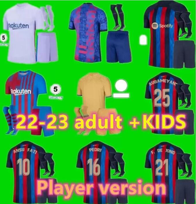 Raphinha Lewandowski KESSIE PEDRI soccer jersey FERRAN 21 22 23 Camisetas de ANSU FATI 2022 2023 kit shirt men kids Kounde bArcElOnAs long sleeve 3rd Drake's OVO Sound, Player version
Raphinha Lewandowski KESSIE PEDRI soccer jersey FERRAN 21 22 23 Camisetas de ANSU FATI 2022 2023 kit shirt men kids Kounde bArcElOnAs long sleeve 3rd Drake's OVO Sound, Player version