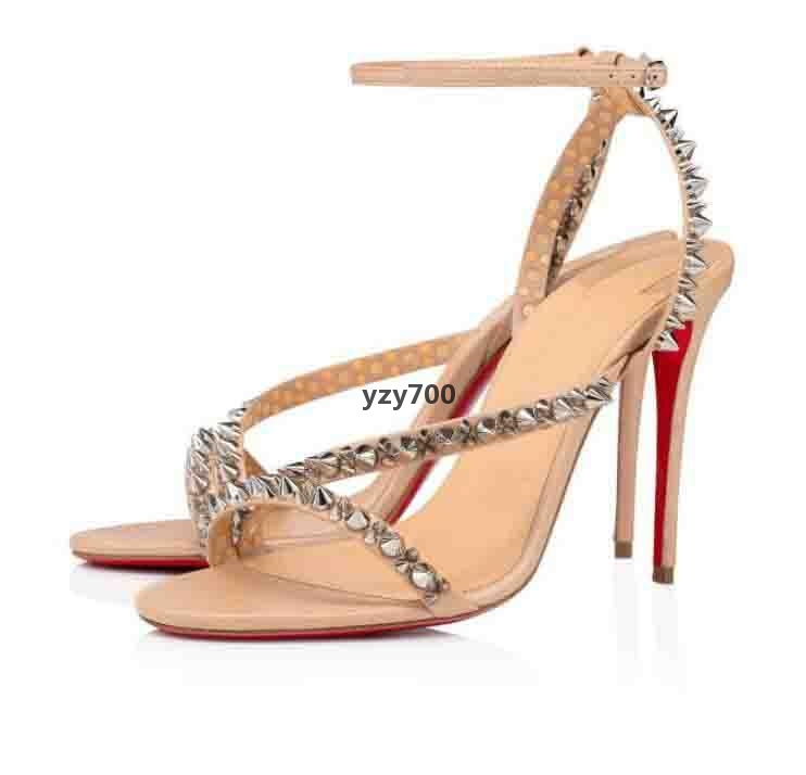 Red Bottomed Shoe Christians Fashion Summer Mafaldina Red Sandals Studs Lady High Heels Ankle Strap Luxury Designer Gladiator Sandalias oSb
Red Bottomed Shoe Christians Fashion Summer Mafaldina Red Sandals Studs Lady High Heels Ankle Strap Luxury Designer Gladiator Sandalias oSb