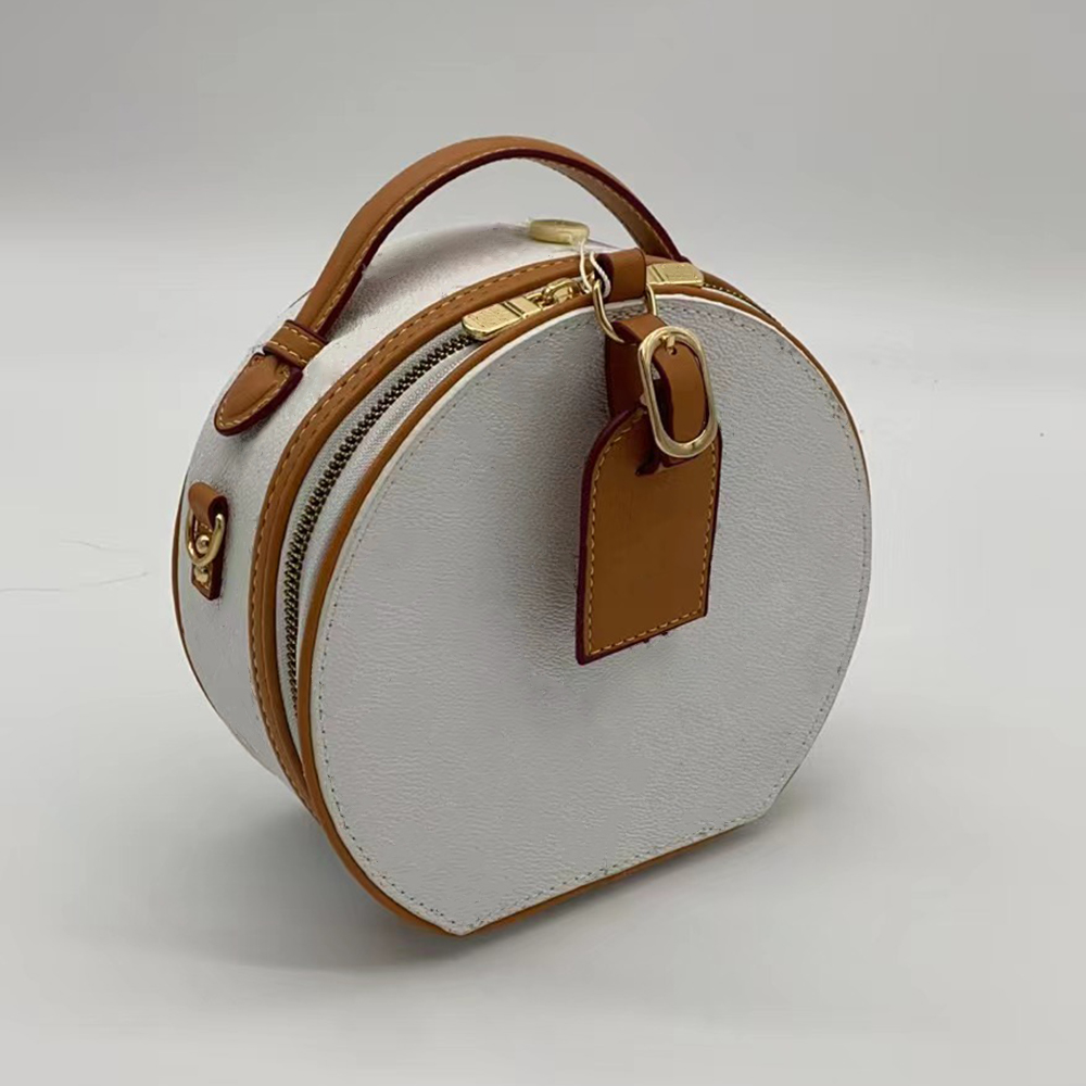 Women Circular Crossbody Bag Round Handbags Designer Shoulder Purse lvs Classic Flower Genuine Leather Strap Handle Luxury Lady Christmas Gift Cosmetic Wallet, Black
Women Circular Crossbody Bag Round Handbags Designer Shoulder Purse lvs Classic Flower Genuine Leather Strap Handle Luxury Lady Christmas Gift Cosmetic Wallet, Black