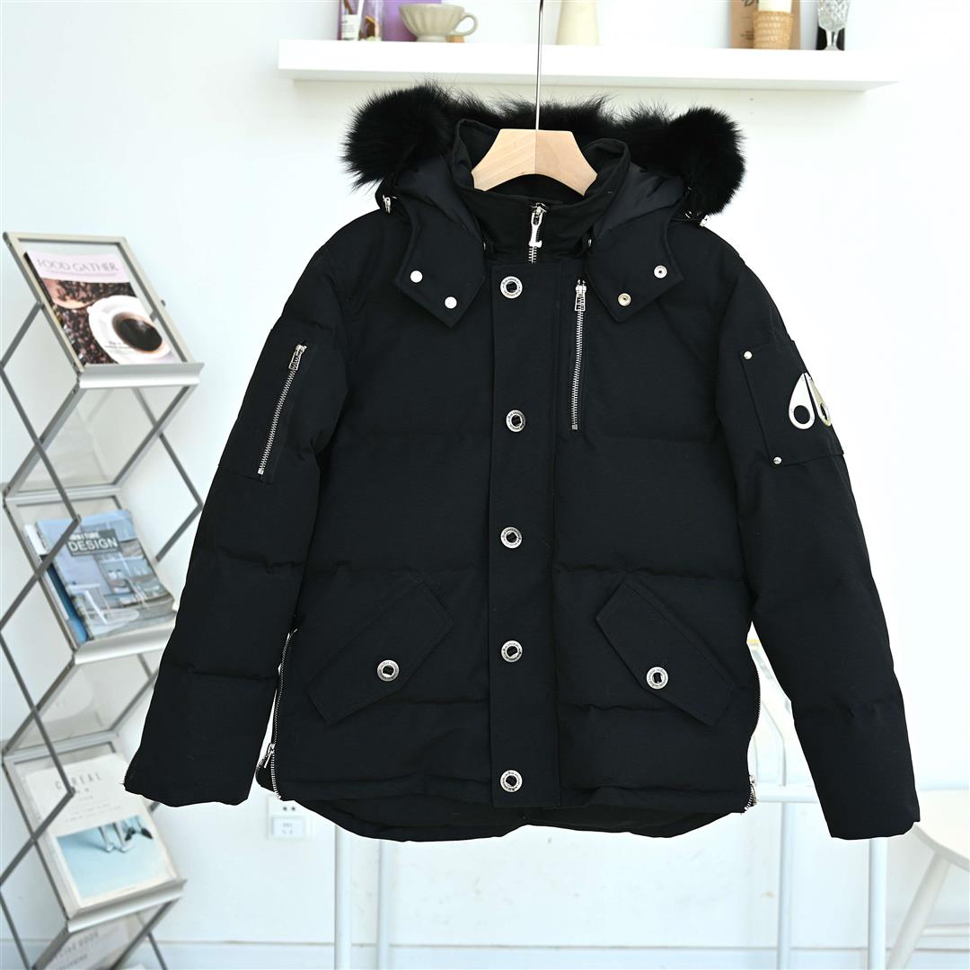 2022 FW Men's Winter Outerwear Puffer Down Jacket Fox Fur Parkas Moose Knuckles, Black
2022 FW Men's Winter Outerwear Puffer Down Jacket Fox Fur Parkas Moose Knuckles, Black