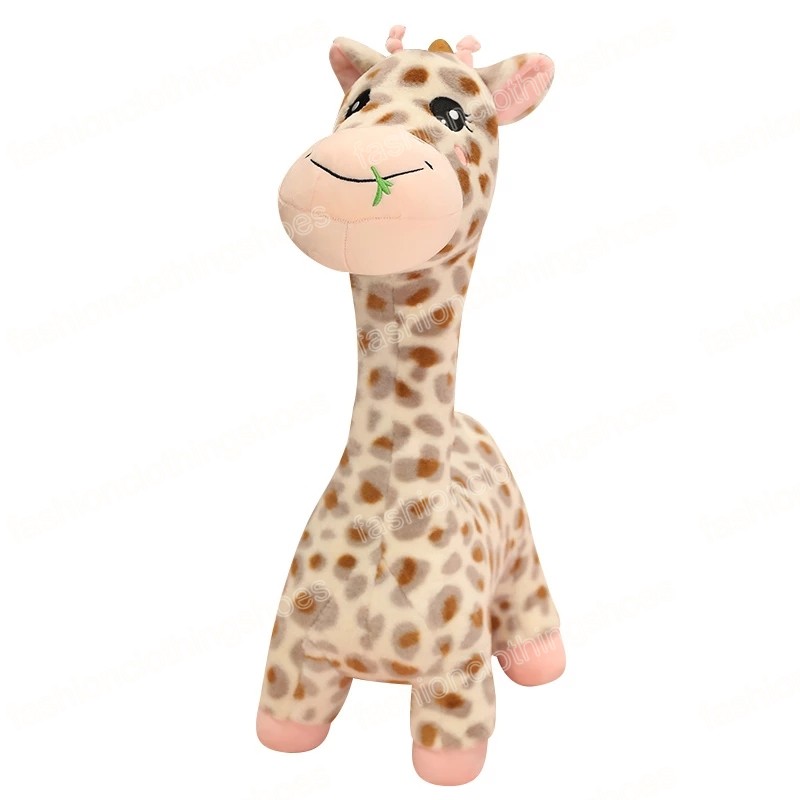 35-65cm Giant Real Life Giraffe Plush Toy Stuffed Animals Dolls Soft Kids Children Baby Birthday Gift Room Decor