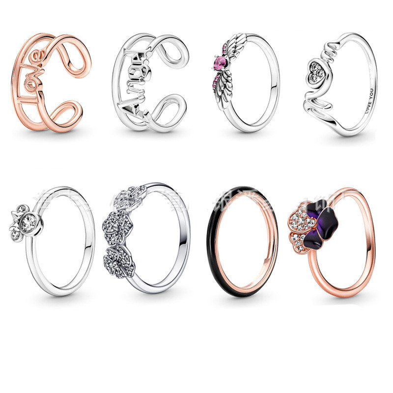 Women's Jewelry Gift Sterling Silver Wedding Rings Rose Gold Angel Mouse Fit Pandora Style Ring
Women's Jewelry Gift Sterling Silver Wedding Rings Rose Gold Angel Mouse Fit Pandora Style Ring