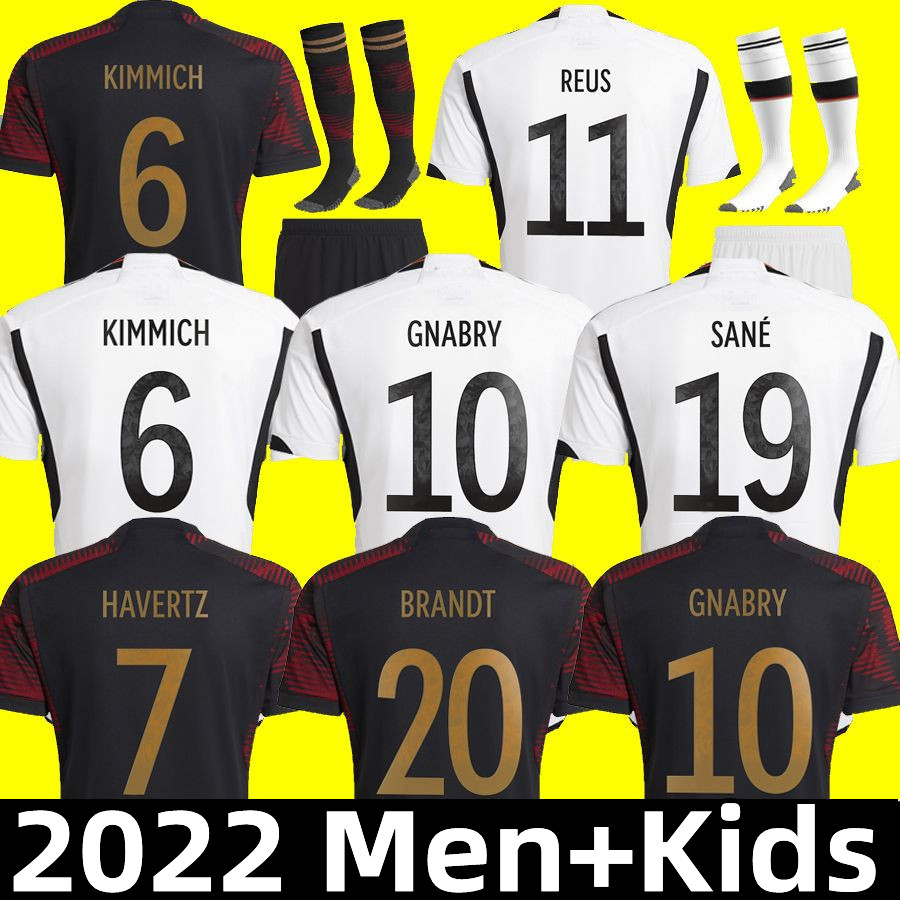 2022 GERMANY Soccer Jerseys KIMMICH FULLKRUG MUSIALA KROOS MULLER GUNDOGAN SANE HUMMELS WERNER REUS GOTZE Germanies 22 23 men kids kit Football shirt uniform Jersey, Colour 5
2022 GERMANY Soccer Jerseys KIMMICH FULLKRUG MUSIALA KROOS MULLER GUNDOGAN SANE HUMMELS WERNER REUS GOTZE Germanies 22 23 men kids kit Football shirt uniform Jersey, Colour 5