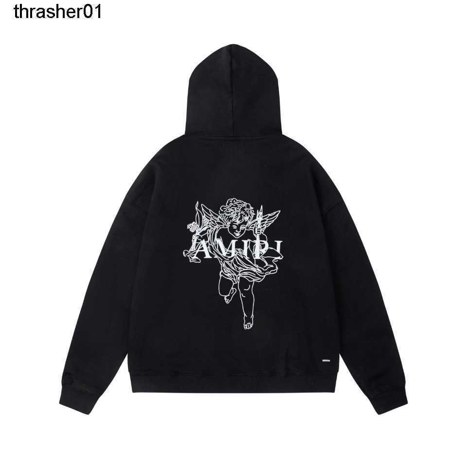 New Men' Hoodies designer Sweatshirts Winter Fashion amirs Cupid Foam Print Men' Women' terry hooded sweater hoodie, Black
New Men' Hoodies designer Sweatshirts Winter Fashion amirs Cupid Foam Print Men' Women' terry hooded sweater hoodie, Black