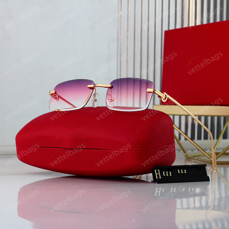 Frameless Sunglasses Fashion Glasses Top Designer Sunglass for Women Polaroid Lenses Adumbral Eyeglasses Square Lens Eyewear Ornamental Sun Glass Eyewears
Frameless Sunglasses Fashion Glasses Top Designer Sunglass for Women Polaroid Lenses Adumbral Eyeglasses Square Lens Eyewear Ornamental Sun Glass Eyewears
