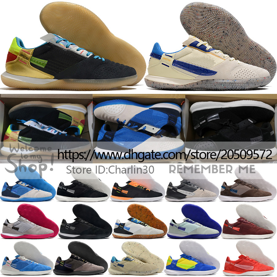 Send With Bag Football Boots Streetgato IC MD Indoor Soccer Cleats Man Black Gold Silver Blue Gray Cream Brown Red Street Gato Training Fur Football Shoes Size US6.5-12
Send With Bag Football Boots Streetgato IC MD Indoor Soccer Cleats Man Black Gold Silver Blue Gray Cream Brown Red Street Gato Training Fur Football Shoes Size US6.5-12