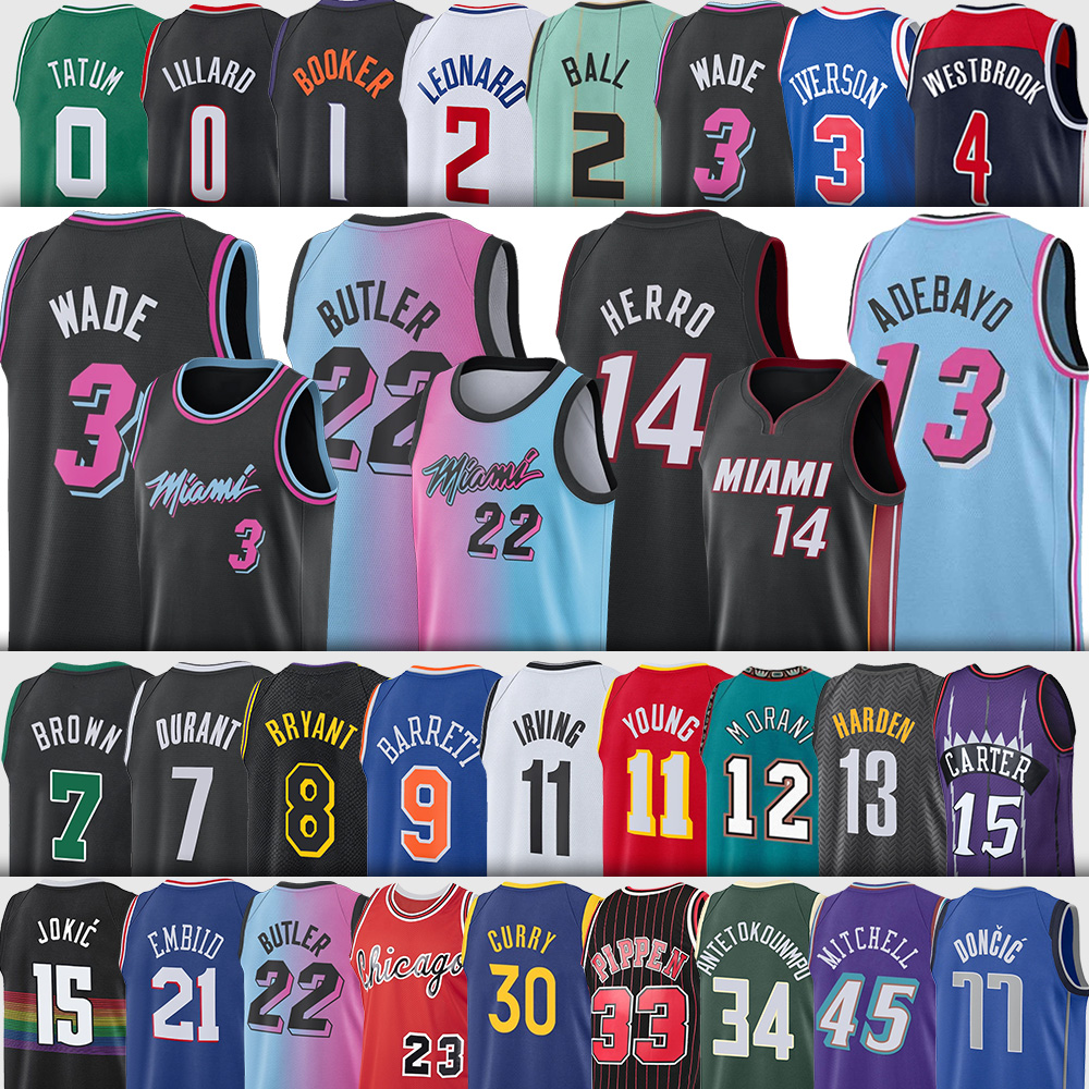 Miamis LeBron James Harden Heats Basketball Jerseys Stephen Curry Devin Booker Jayson Tatum Kevin Durant Luka Doncic Trae Young Ja, Men
Miamis LeBron James Harden Heats Basketball Jerseys Stephen Curry Devin Booker Jayson Tatum Kevin Durant Luka Doncic Trae Young Ja, Men