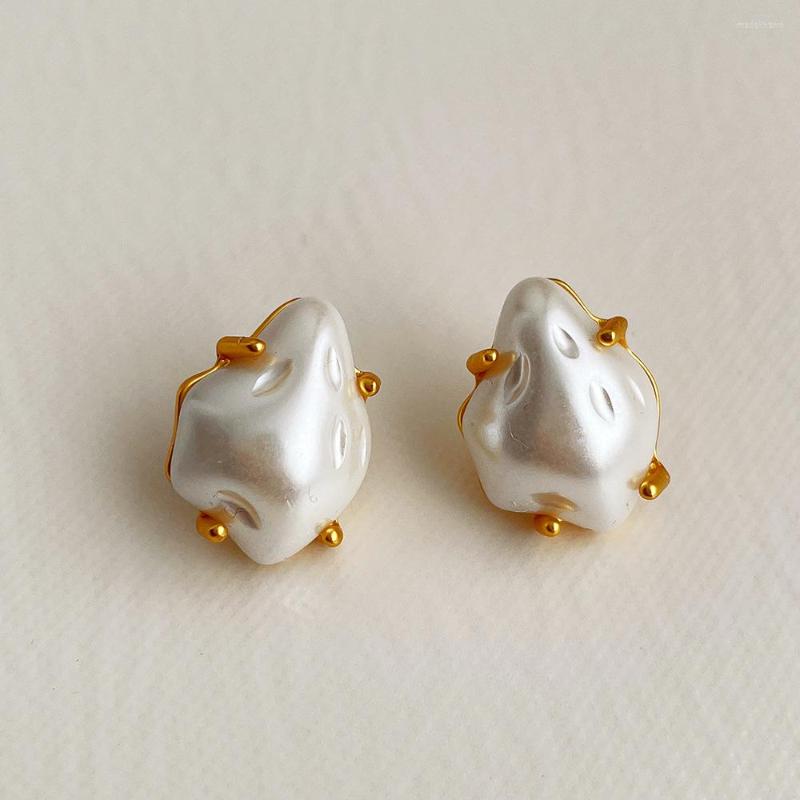 Stud Earrings Minar 2022 Trendy Irregular Baroque Pearl Resin Rainbow Geometrical Earring For Women Casual Office Lady Jewelry
Stud Earrings Minar 2022 Trendy Irregular Baroque Pearl Resin Rainbow Geometrical Earring For Women Casual Office Lady Jewelry