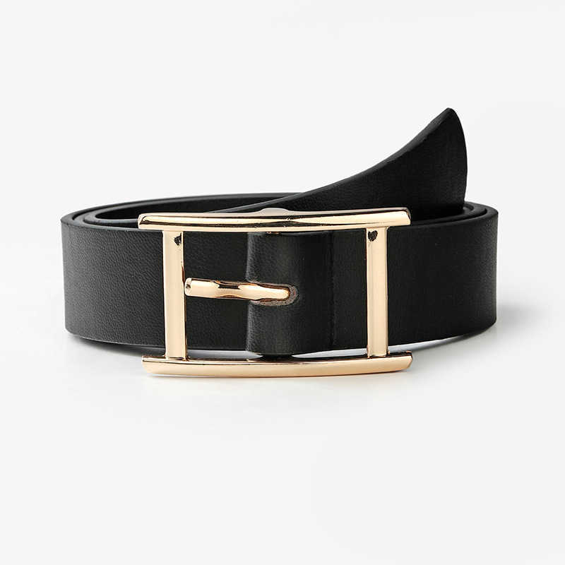 Belts Women Gold Square Pu H Belt Fashion Metal Pin Buckle Rectangle Belts for Women Luxury Black Waistband Female Dress Jeans 2021 G221019
Belts Women Gold Square Pu H Belt Fashion Metal Pin Buckle Rectangle Belts for Women Luxury Black Waistband Female Dress Jeans 2021 G221019