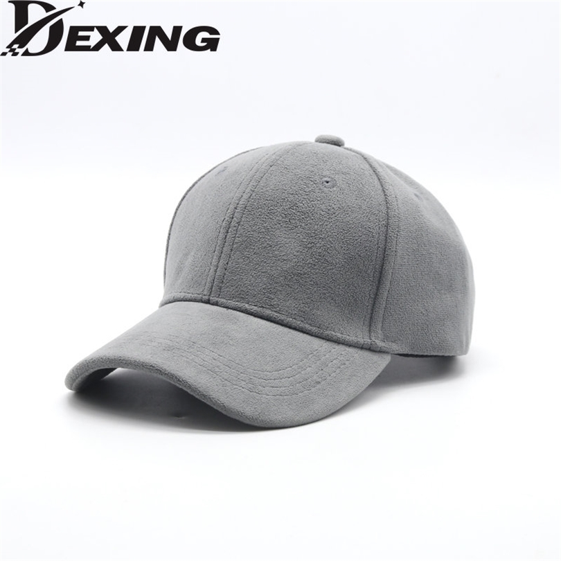 Ball Caps Autumn Fashion Suede Baseball Cap for Men Women Winter Solid Street Hat Unisex Adjustable Casual Plain Gorra Caps 221024