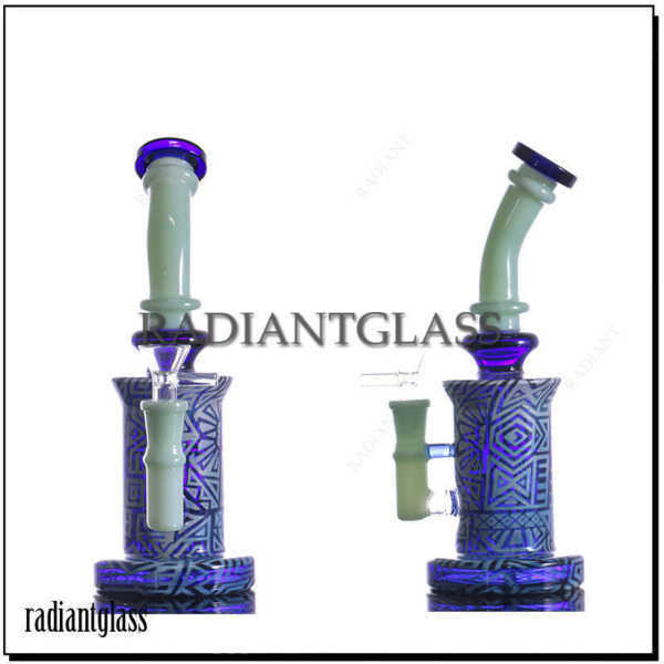 Hookahs Geometric Sand Blasted Glass Bong Stright Type Showerhead Percolator for Dry Herb Smoking Mini Bongs Handmade Wholesale
Hookahs Geometric Sand Blasted Glass Bong Stright Type Showerhead Percolator for Dry Herb Smoking Mini Bongs Handmade Wholesale