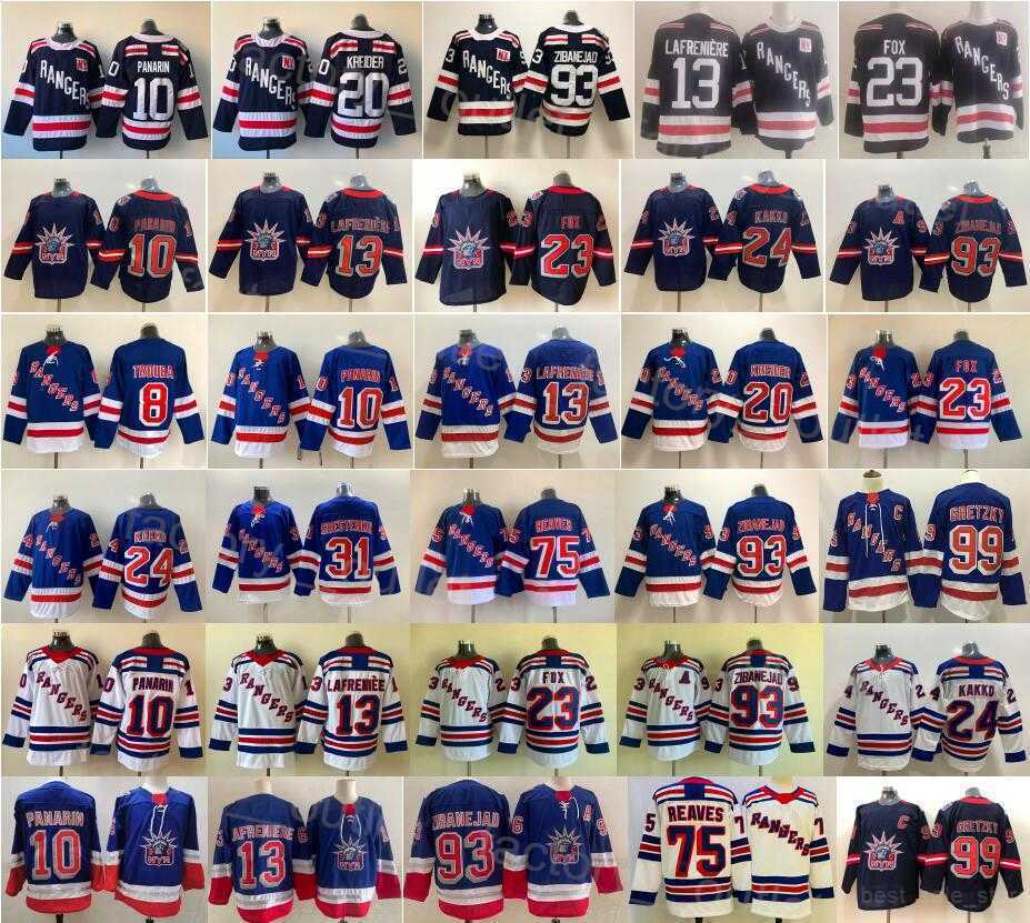 New York Hockey Rangers 13 Alexis Lafreniere Jersey Reverse Retro 10 Artemi Panarin 93 Mika Zibanejad 24 Kaapo Kakko 20 Chris Kreider 99 Wayne Gretzky 23 Adam Fox, Navy blue
New York Hockey Rangers 13 Alexis Lafreniere Jersey Reverse Retro 10 Artemi Panarin 93 Mika Zibanejad 24 Kaapo Kakko 20 Chris Kreider 99 Wayne Gretzky 23 Adam Fox, Navy blue