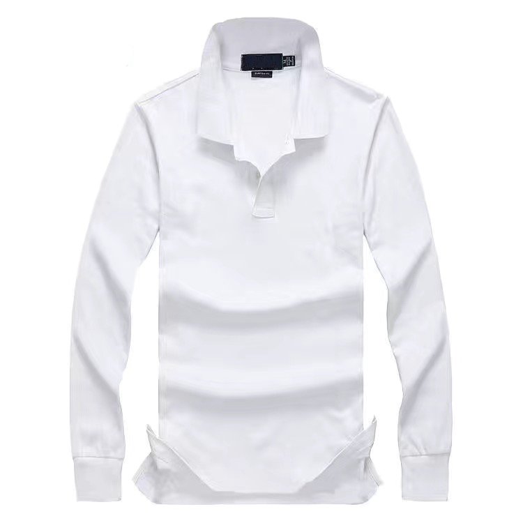 23S Autumn New Polos Shirt Long Sleeve Men's Little Horse Logo Embroidery Solid Cotton Loose Large Casual T-shirt
23S Autumn New Polos Shirt Long Sleeve Men's Little Horse Logo Embroidery Solid Cotton Loose Large Casual T-shirt