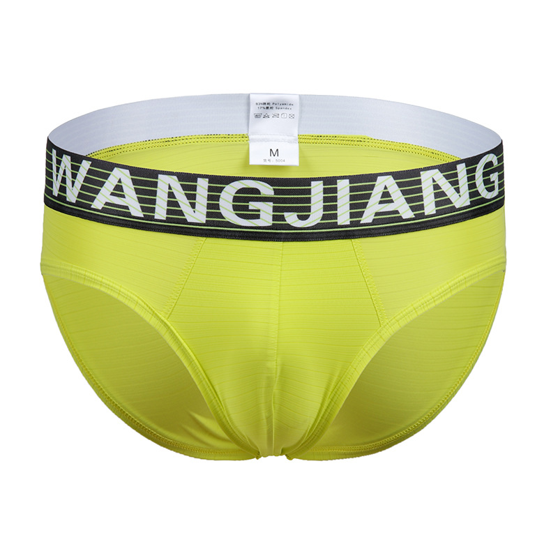 Men's sexy underpants ice silky translucent U bag cuecas calzoncillos hipster briefs underwear panties #5004SJ, Yellow
Men's sexy underpants ice silky translucent U bag cuecas calzoncillos hipster briefs underwear panties #5004SJ, Yellow