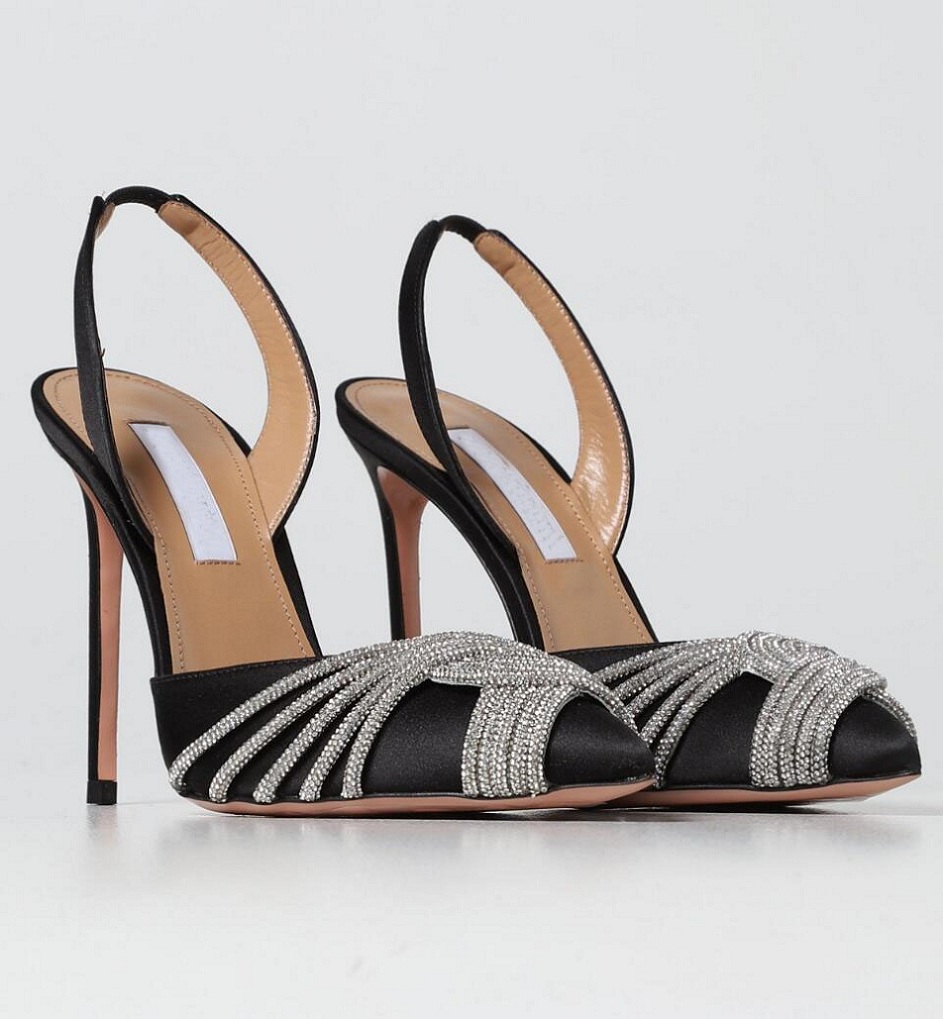 Famous Design Gatsby Sling Sandals Shoes Women Crystal-embellished Strappy Twisted Lady Pumps Party Wedding Dress Gladiator Sandalias EU35-43
Famous Design Gatsby Sling Sandals Shoes Women Crystal-embellished Strappy Twisted Lady Pumps Party Wedding Dress Gladiator Sandalias EU35-43