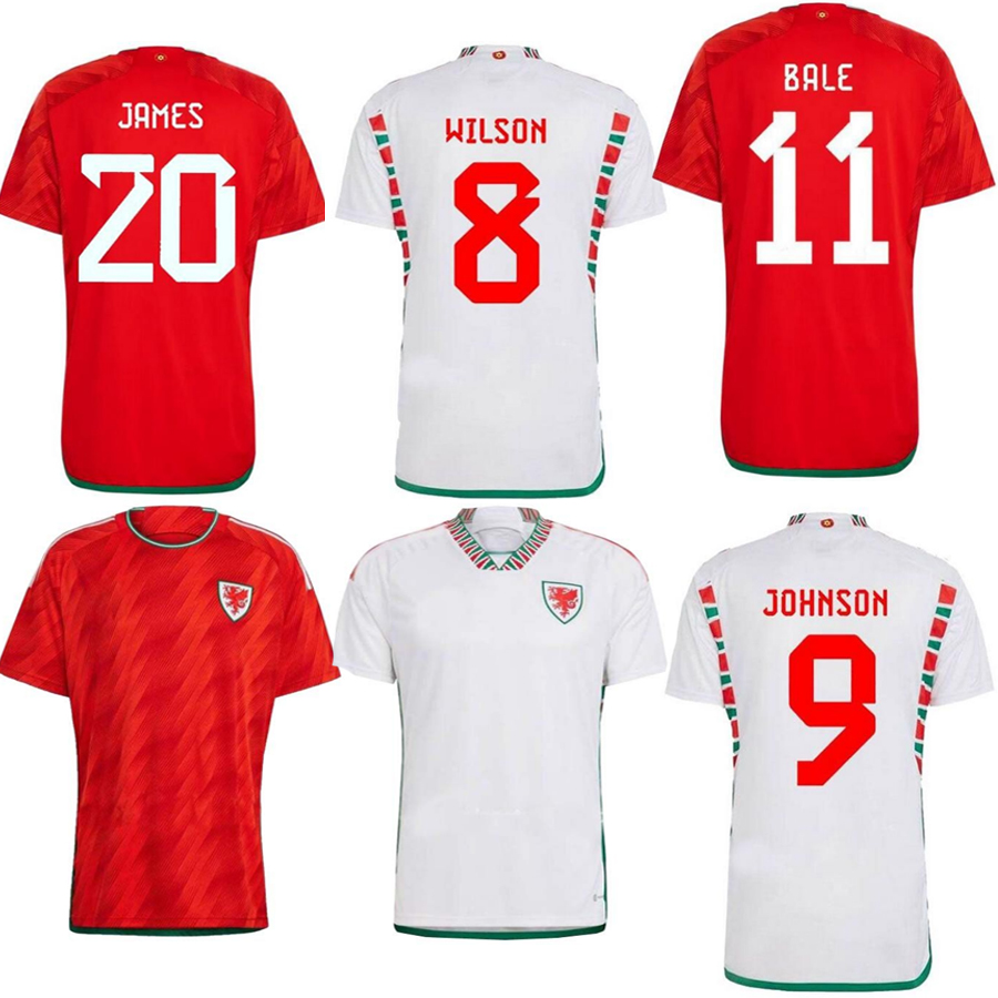 BALE 22 23 Soccer Jerseys Wales WILSON ALLEN RAMSEY PLayer Fans Version World National Team Cup Football Shirts Men Kids Kit Rodon VOKES JOHNSON james Uniforms top, 22 23 white away kit+socks
BALE 22 23 Soccer Jerseys Wales WILSON ALLEN RAMSEY PLayer Fans Version World National Team Cup Football Shirts Men Kids Kit Rodon VOKES JOHNSON james Uniforms top, 22 23 white away kit+socks