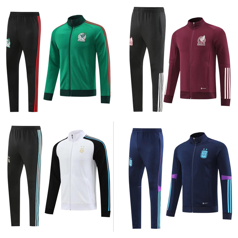 Top 2022 Argentina Jerseys MESSI DYBALA soccer Jacket Germanys Tracksuit HUMMELS KROOS 2023 Mexico chandal 22 23 CHICHARITO LOZANO training suits sports wear, Argentina2223jacket_1_1
Top 2022 Argentina Jerseys MESSI DYBALA soccer Jacket Germanys Tracksuit HUMMELS KROOS 2023 Mexico chandal 22 23 CHICHARITO LOZANO training suits sports wear, Argentina2223jacket_1_1