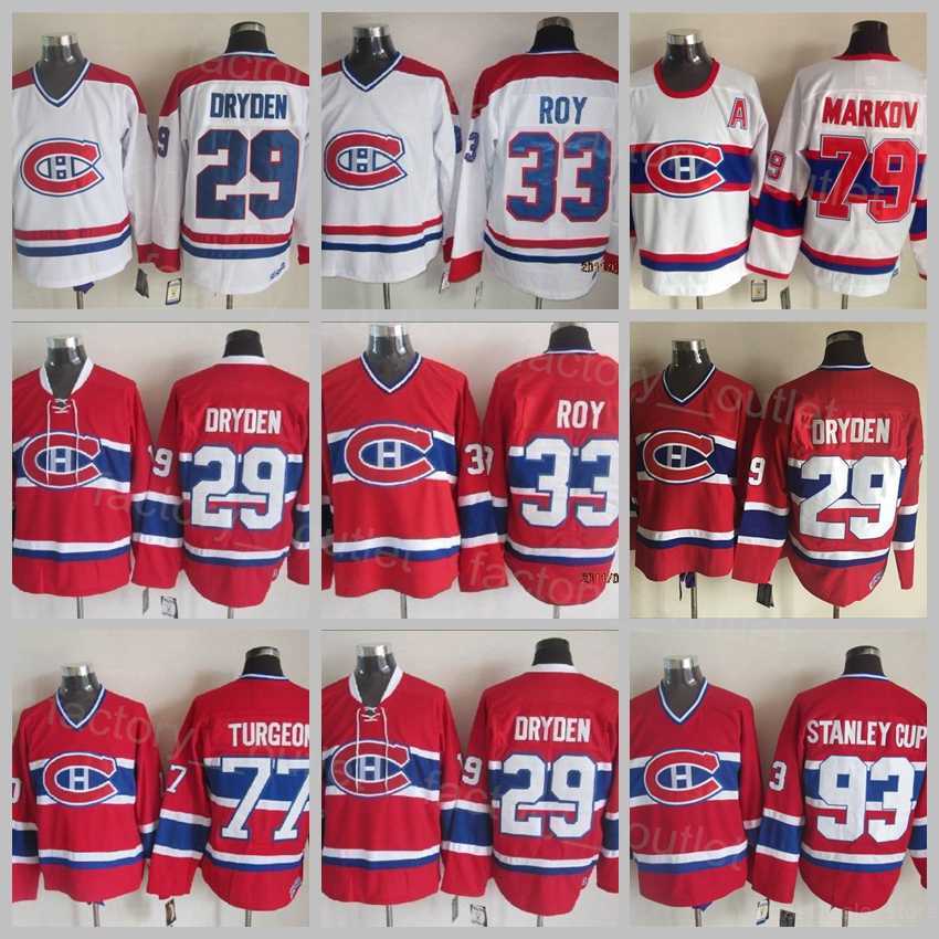 Vintage Montreal Throwback Canadiens Hockey 79 Andrei Markov Jersey Retro 93 Stanley Cup 29 Ken Dryden 33 Patrick Roy 77 Pierre Turgeon CCM Stitched Breathable, Red
Vintage Montreal Throwback Canadiens Hockey 79 Andrei Markov Jersey Retro 93 Stanley Cup 29 Ken Dryden 33 Patrick Roy 77 Pierre Turgeon CCM Stitched Breathable, Red