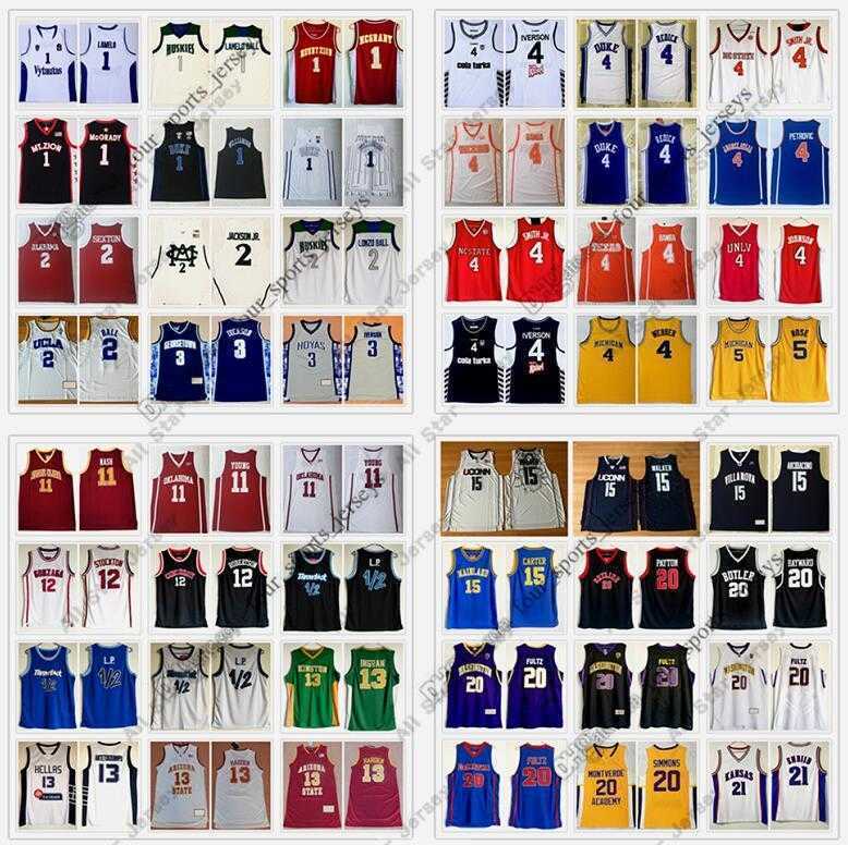 Basketball Jerseys NCAA Basketball Jersey Anthony Bridges Davis Rose James OBAMA Iguodala Scalabrine Hield Fox Tatum Westbrook Lillard Booker Brunson Irving, Picture
Basketball Jerseys NCAA Basketball Jersey Anthony Bridges Davis Rose James OBAMA Iguodala Scalabrine Hield Fox Tatum Westbrook Lillard Booker Brunson Irving, Picture
