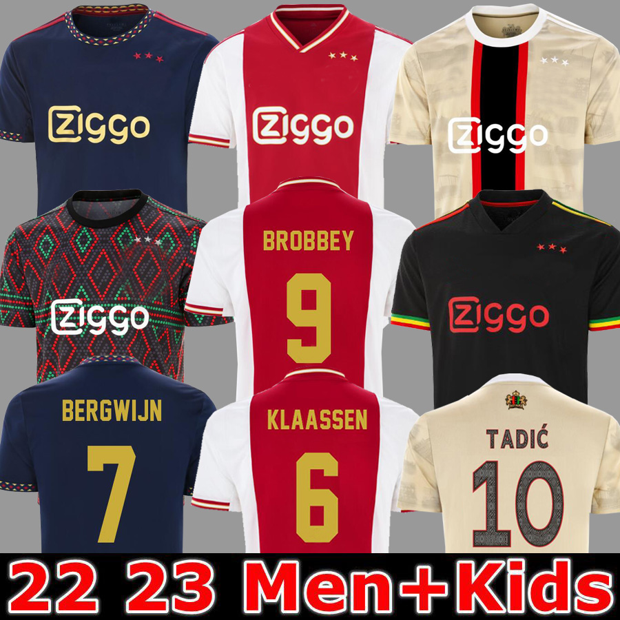 TADIC 21 22 23 Soccer Jersey fans player BASSEY BERGHUIS Third black Kit BLIND KLAASSEN TAYLOR 2022 2023 football shirts men kids uniforms BERGWIJN MARLEY AjaxS, 2022 home aldult
TADIC 21 22 23 Soccer Jersey fans player BASSEY BERGHUIS Third black Kit BLIND KLAASSEN TAYLOR 2022 2023 football shirts men kids uniforms BERGWIJN MARLEY AjaxS, 2022 home aldult