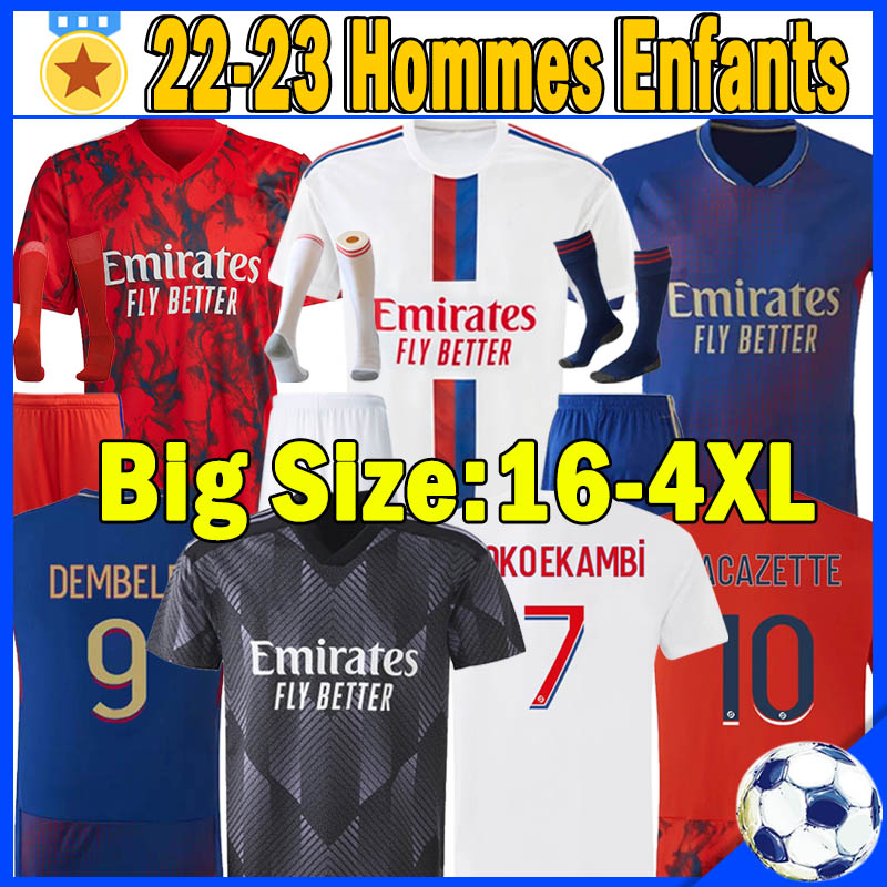 XXXL 4XL 22/23 Maillot Lyon Soccer Jersey 2022 2023 Olympique Lyonnais OL digital fourth football shirts TRAORE MEMPHIS men kids kits equipment BRUNO G football shirt, Liang 22-23 away
XXXL 4XL 22/23 Maillot Lyon Soccer Jersey 2022 2023 Olympique Lyonnais OL digital fourth football shirts TRAORE MEMPHIS men kids kits equipment BRUNO G football shirt, Liang 22-23 away