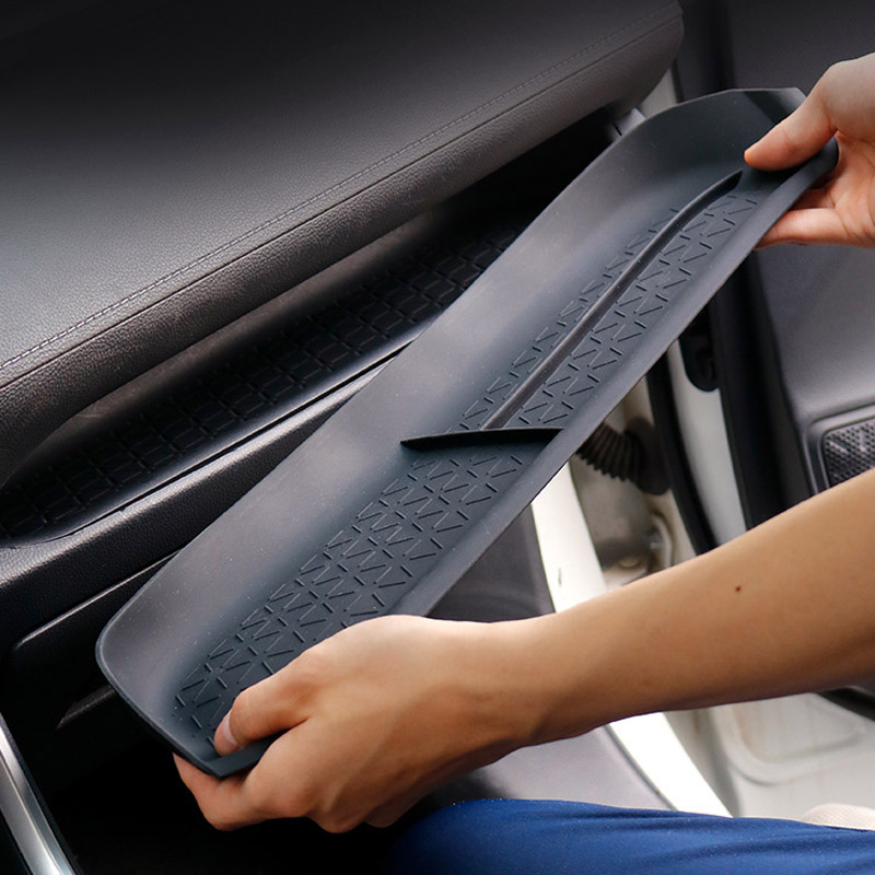Car Parts For Toyota RAV4 2021 2022 Central Console Organizer Pad Main Driver Storage Box Protect Mat Car Inner Accessories Black Interior Protection 