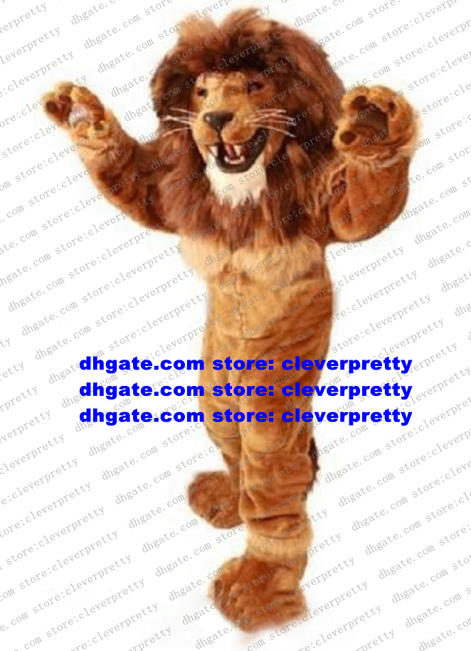 Brown Male Lion Mascot Costume Adult Cartoon Character Outfit Suit Prevalent Prevailing Family Spiritual Activities zx1003, As in photos
Brown Male Lion Mascot Costume Adult Cartoon Character Outfit Suit Prevalent Prevailing Family Spiritual Activities zx1003, As in photos