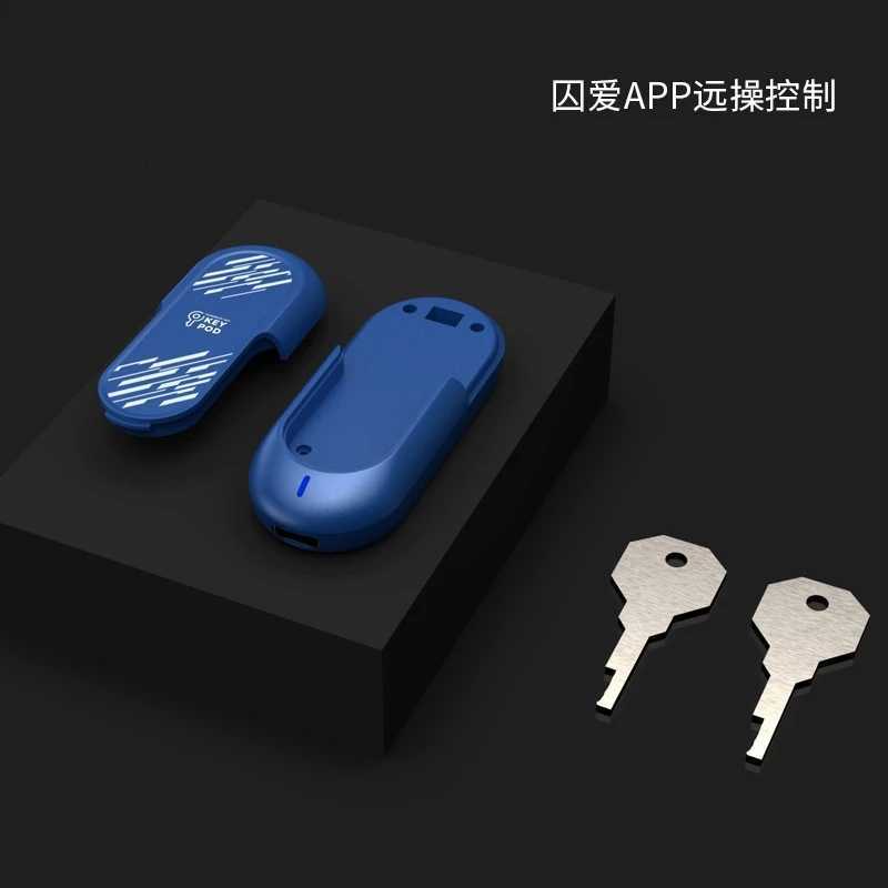 Massager Vibrator Sex Toys Penis Qiui Pod Cage Key Box App Remote Lock Outdoor Intelligent Control Cock Cages Accessories Male Cha
