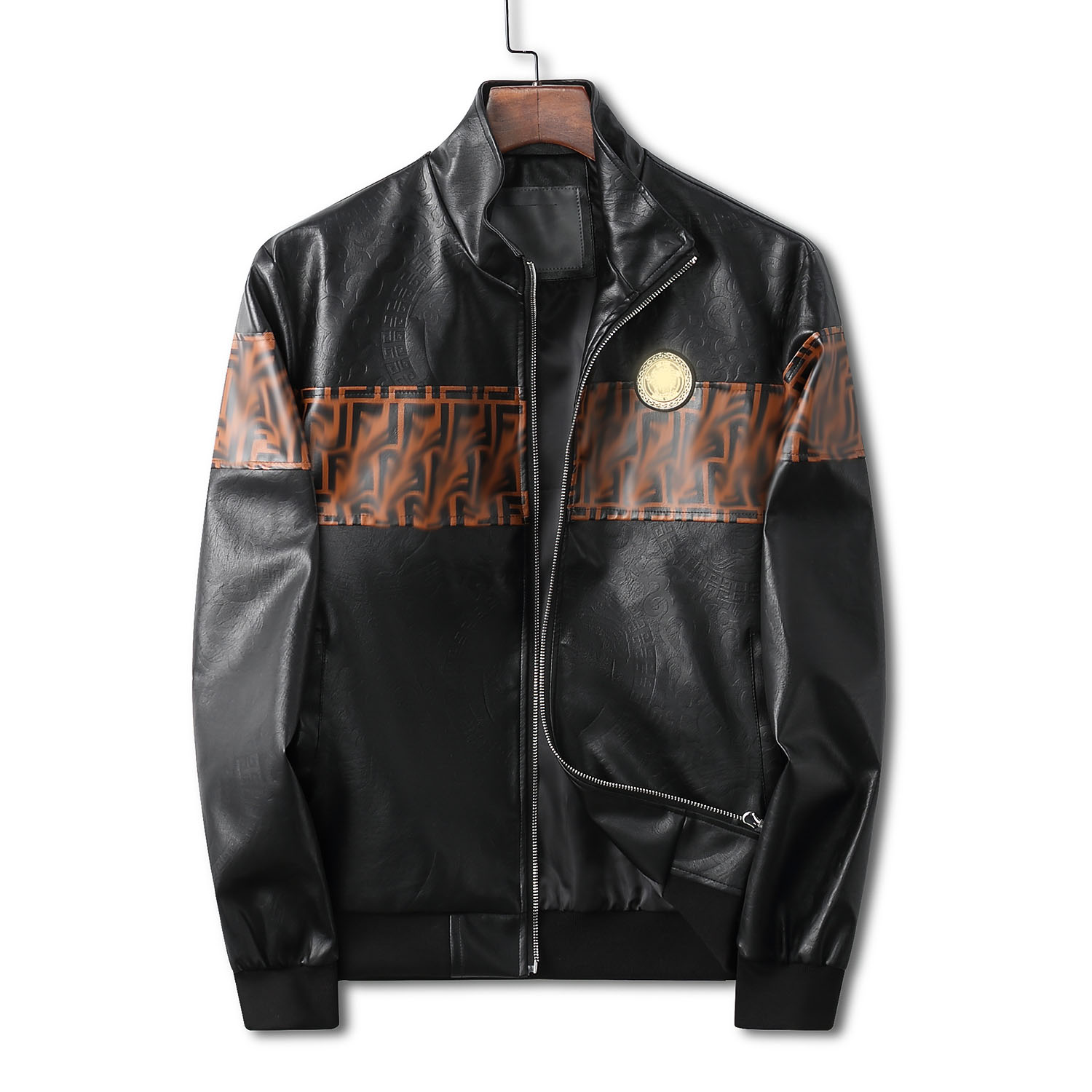 Biker leather jacket Men zipper trim short Hip hop casual outdoor sports designer motorcycle coat Black Biker Letters Fashion luxury fitness wear M-3XL #99
Biker leather jacket Men zipper trim short Hip hop casual outdoor sports designer motorcycle coat Black Biker Letters Fashion luxury fitness wear M-3XL #99