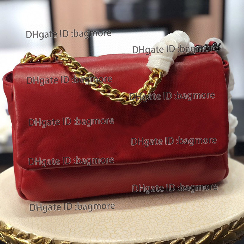 19 Handbag designer shoulder bags women clutch 26 30 36cm cowhide leather flap bags luxurys designers handbags messenger gold chain purse tote wallet crossbody bag, Pink
19 Handbag designer shoulder bags women clutch 26 30 36cm cowhide leather flap bags luxurys designers handbags messenger gold chain purse tote wallet crossbody bag, Pink