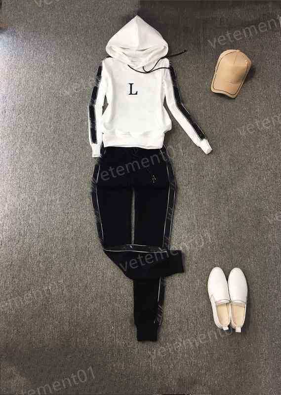 Womens Two Piece Pants Letter Logo Print Fashion Brand Hooded Jacket With Black Casual Pants 2 Piece Sets Luxury Designer Tracksuits, 13
Womens Two Piece Pants Letter Logo Print Fashion Brand Hooded Jacket With Black Casual Pants 2 Piece Sets Luxury Designer Tracksuits, 13