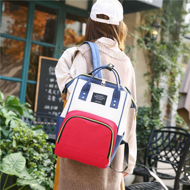 Diaper Bags Diaper Bags Fashion Mummy Maternity Baby Diaper Nappy Bags Large Capacity Travel Backpack Mom Nursing for Baby Care Women Pregnan H250219