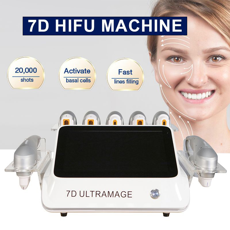 7D Hifu Machine Facial Other Beauty Equipment 11 Lines Hifu 25000 Shots Cartridge For Skin Lift Tighten