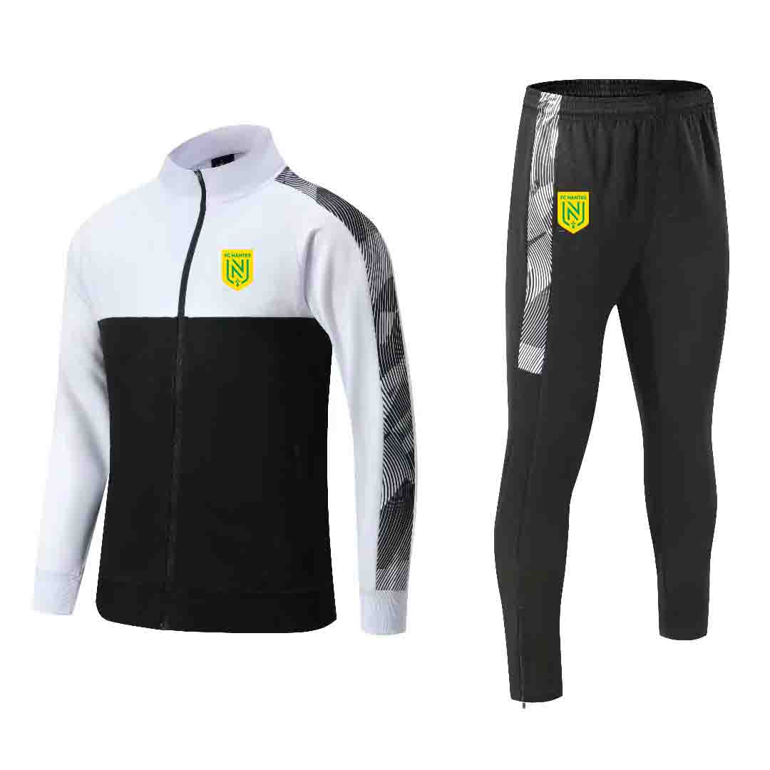 FC Nantes Men's Tracksuits Winter outdoor sports warm training clothing soccer fans full zipper long sleeve sports suit jogging shirt, No 4
FC Nantes Men's Tracksuits Winter outdoor sports warm training clothing soccer fans full zipper long sleeve sports suit jogging shirt, No 4